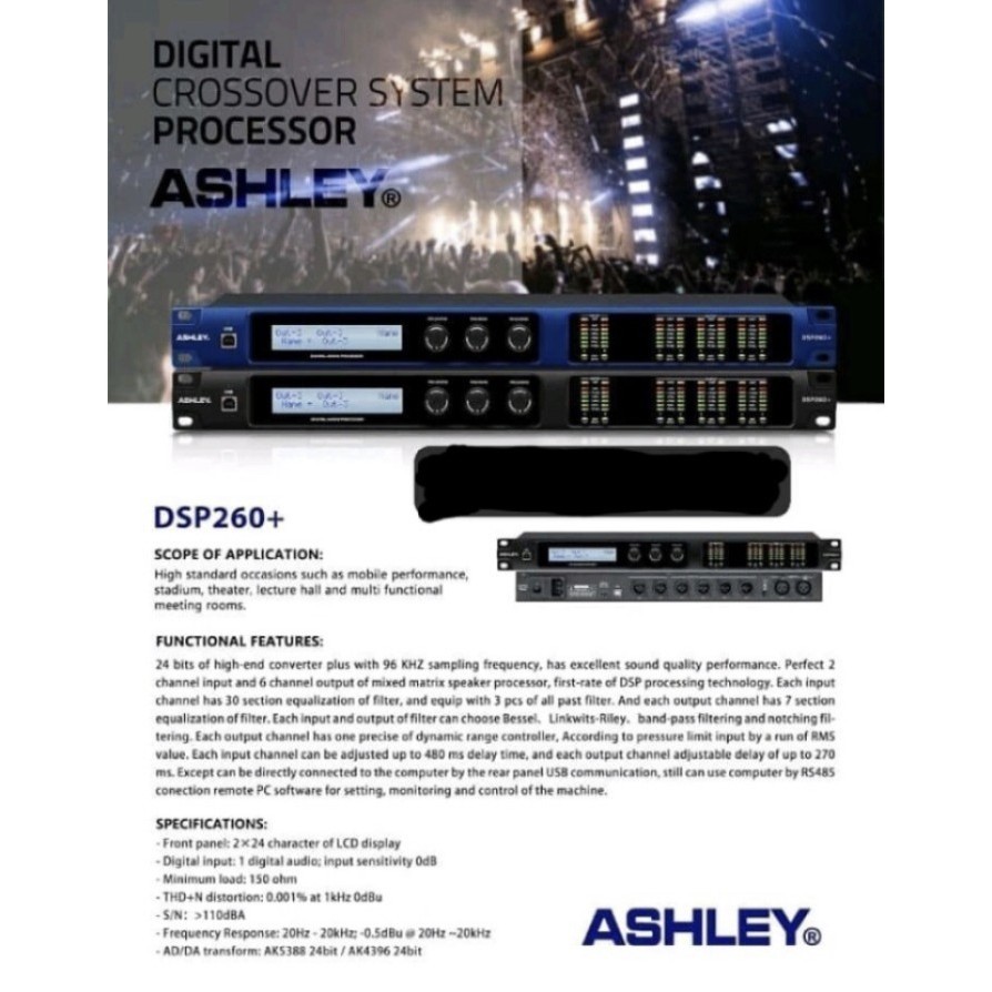 ASHLEY MANAGEMENT SPEAKER DSP260