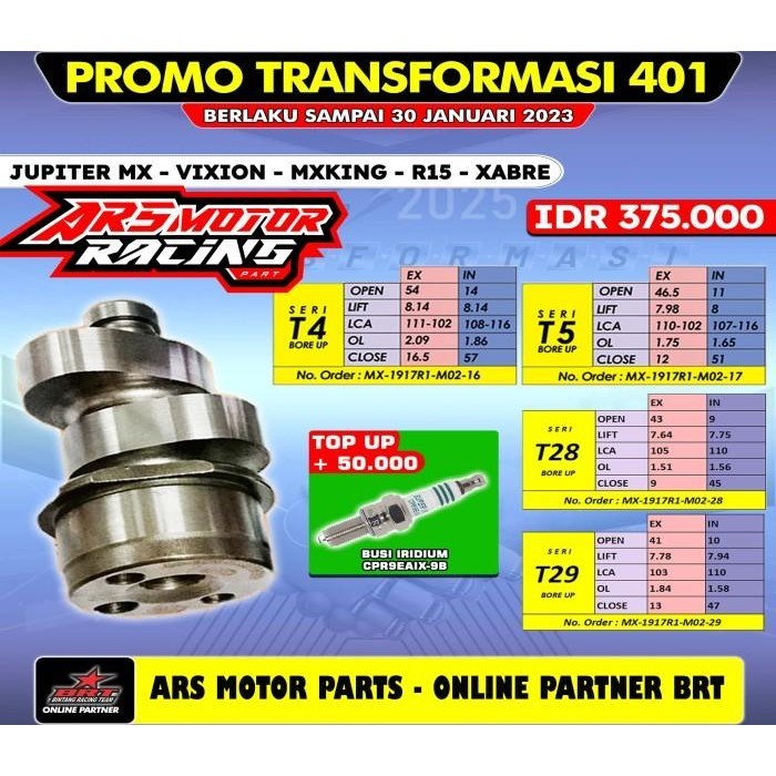 Noken As Brt T2 - T29 Jupiter Mx . Mx King . Nvl . Nva . Vixion Old .