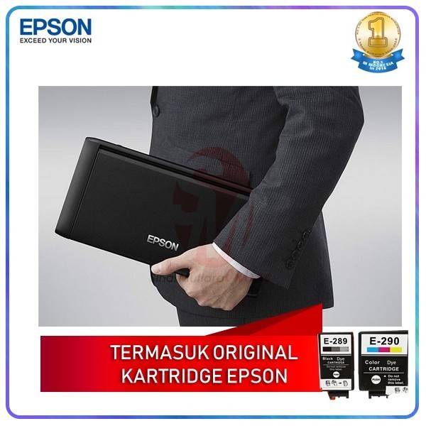 PROMO PRINTER EPSON WF100 WIFI INKJET PRINTER PORTABLE #ORIGINAL