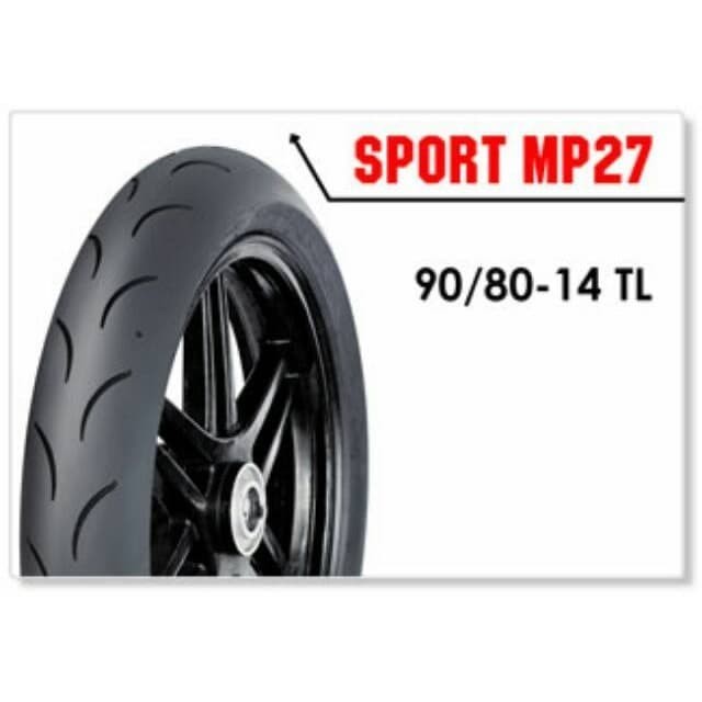 FDR Sport MP27 90/80 Ring 14 Ban Motor Kering Race soft compound MP 27