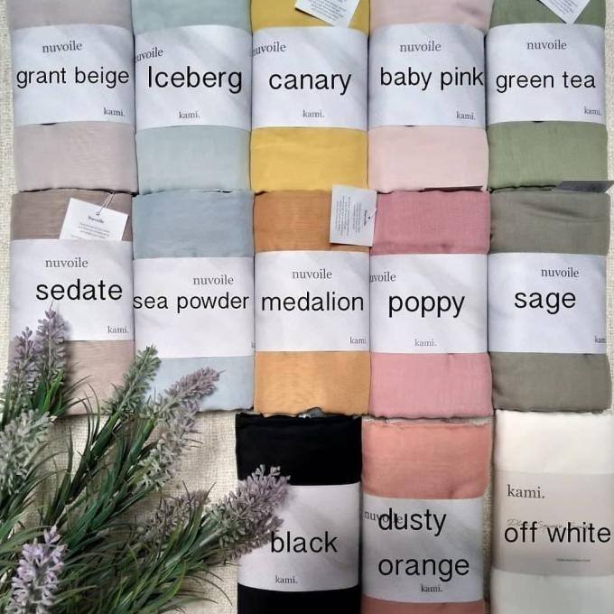 plain nu voal kamiidea by kami idea