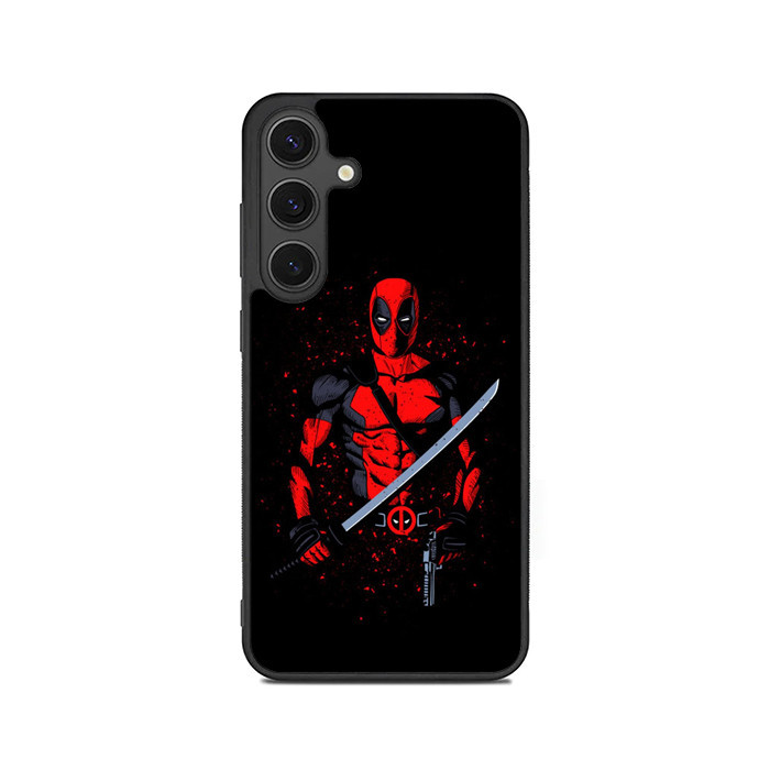 Case Casing Samsung Galaxy S24 S23 S22 S21 S20 A55 A54 A35 A25 A15 Ultra Plus Fe 5g Deadpool Marvel 