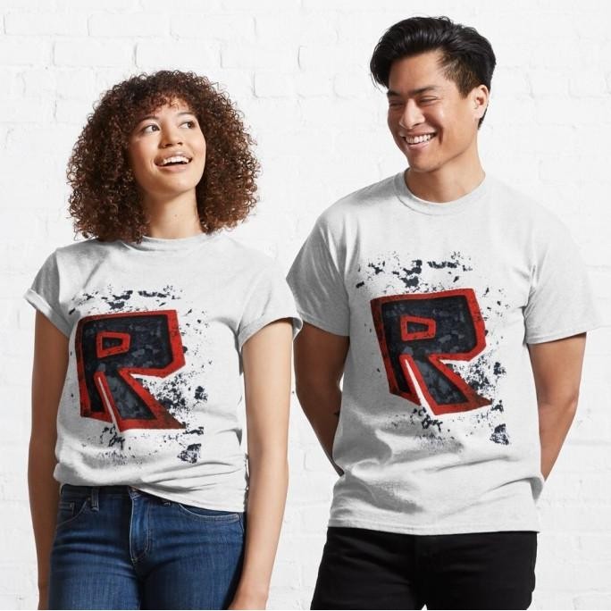 BAJU KAOS ANAK LOGO ROBLOX BLACK KEREN