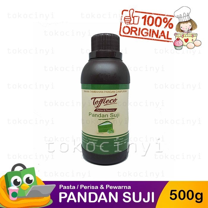 

Toffieco Pasta Perisa & Pewarna - Pandan Suji 500 Gr