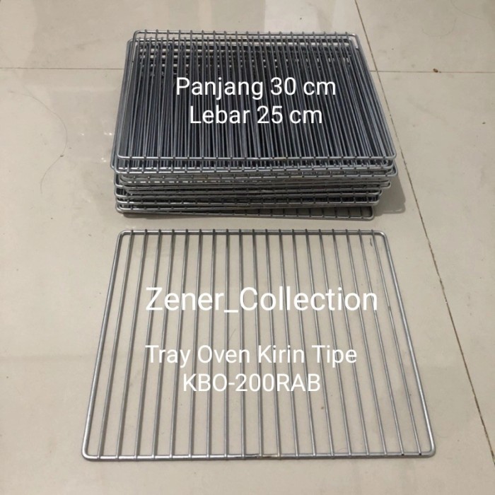 Tray Rak Jari Jari Oven Kirin Tipe Kbo200 Rab/Rak Jaring Oven Kirin