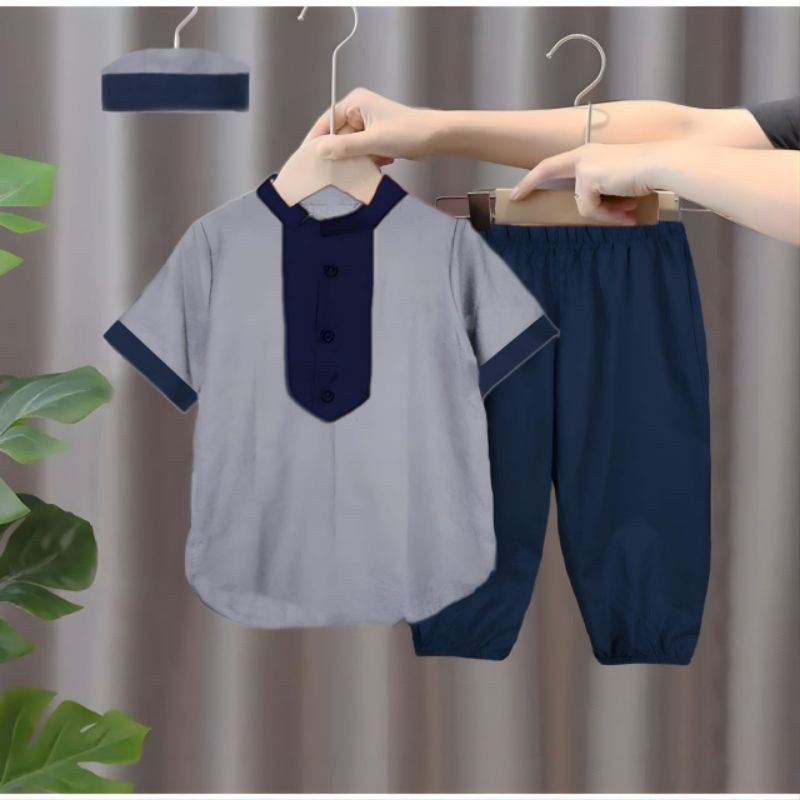 Setelan Koko Anak Laki Terbaru 2024 6 12 Tahun Cowok 7 Umur 13 Remaja 15 Thn 10 5 Bajukoko Pendek Ba