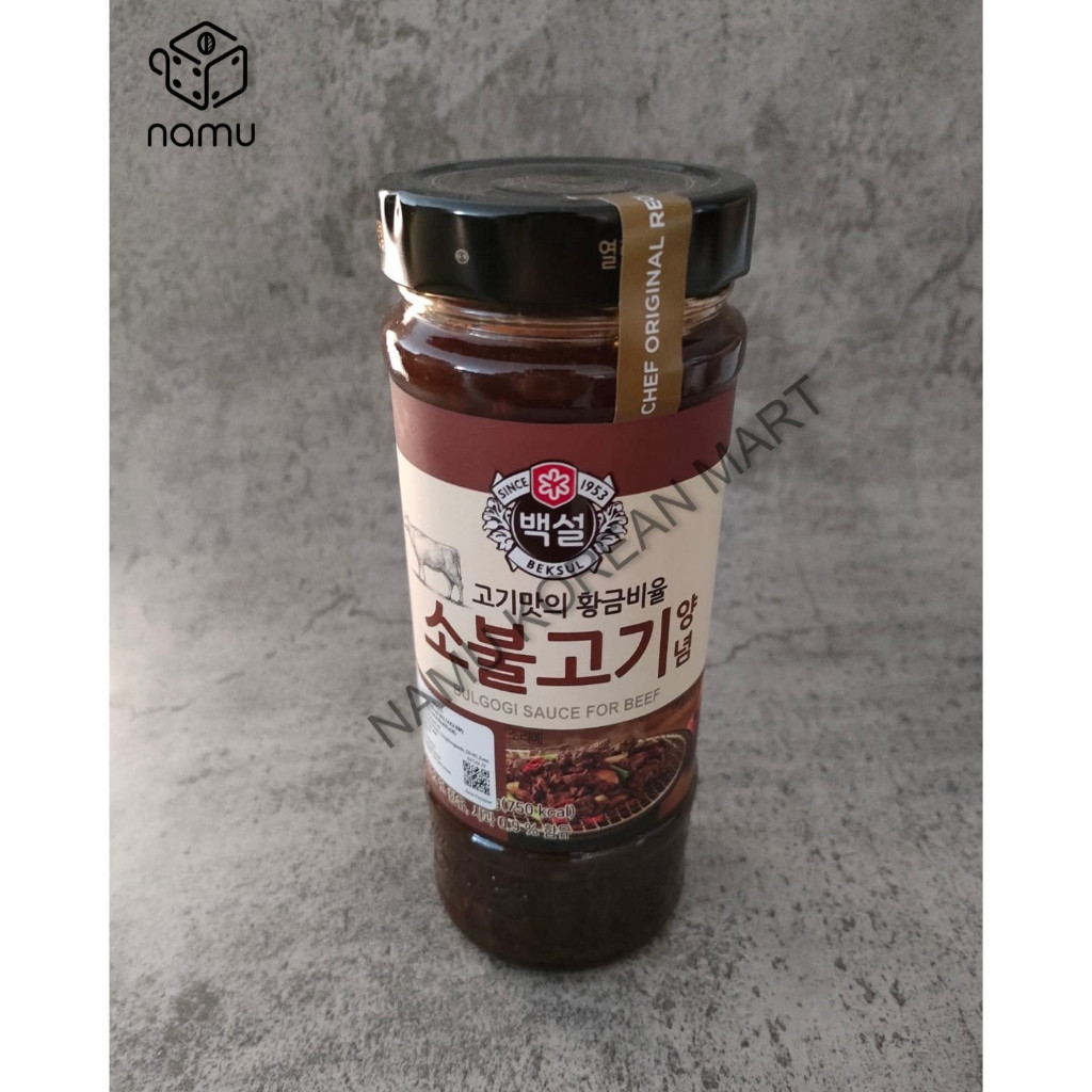 

CJ Beksul Korean BBQ Sauce Buogi Marinade 500gr / CJ Beksul Korean BBQ Sauce Kalbi / Saus Marinasi