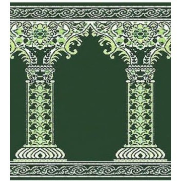 Sajadah Roll / Karpet Masjid / Karpet Mushola Meedinah medinah [PILAR Merah, Hijau]