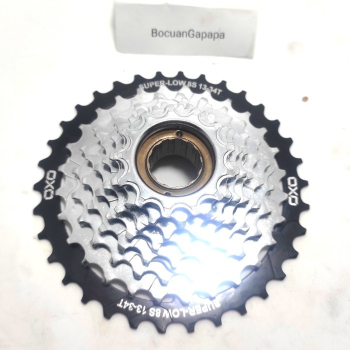 SPROCKET DRAT ULIR FREEWHEEL MEGARANGE OXO 8 SPEED 13-34T NEW