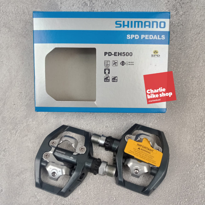 PEDAL CLEAT SHIMANO SPD PEDAL SINGLE SIDED FOR ON-ROAD RIDE PD-EH500