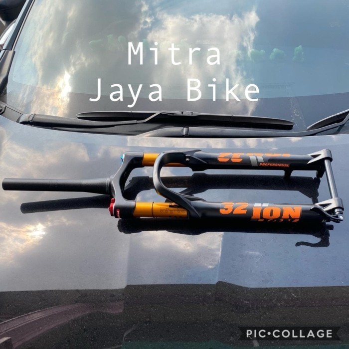 FORK ION UD32 27.5 TAPPER AIR BLACK GOLD TRAVEL 120 140 160 TA 15