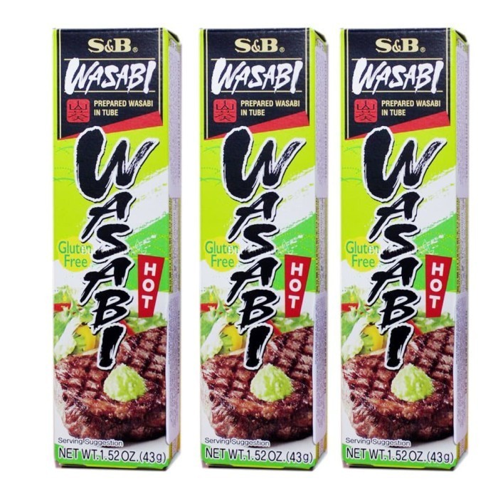 

Wasabi Pasta S&B / Wasabi Paste Tube 43Gr