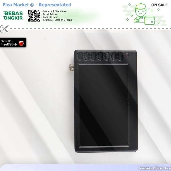 Cyancret LEADSTAR Portable HD TV Monitor 5 Inch DVB-T2 + Analog - D5