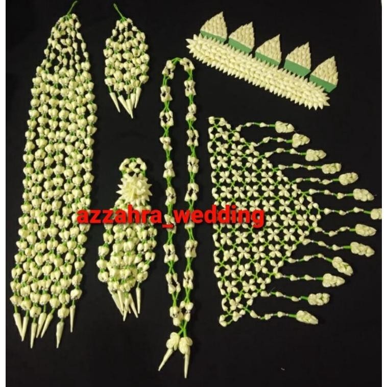 Gaya Pribadi MELATI PENGANTIN SUNDA HALUS PREMIUM,RONCE BUNGA MELATI SUNDA PALSU(IMITASI) ||