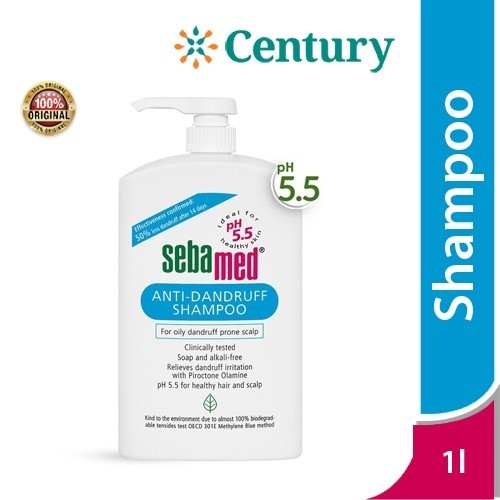 Sebamed Shampoo Anti Dandruff 1000ml / Shampoo Ketombe / Anti Ketombe