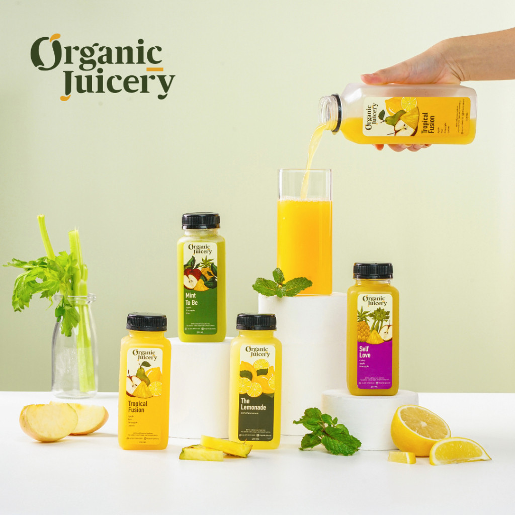 

Goodness Green 500 mL Juice Celery Cucumber Lemon Jus Seledri Timun Apel Lemon Segar