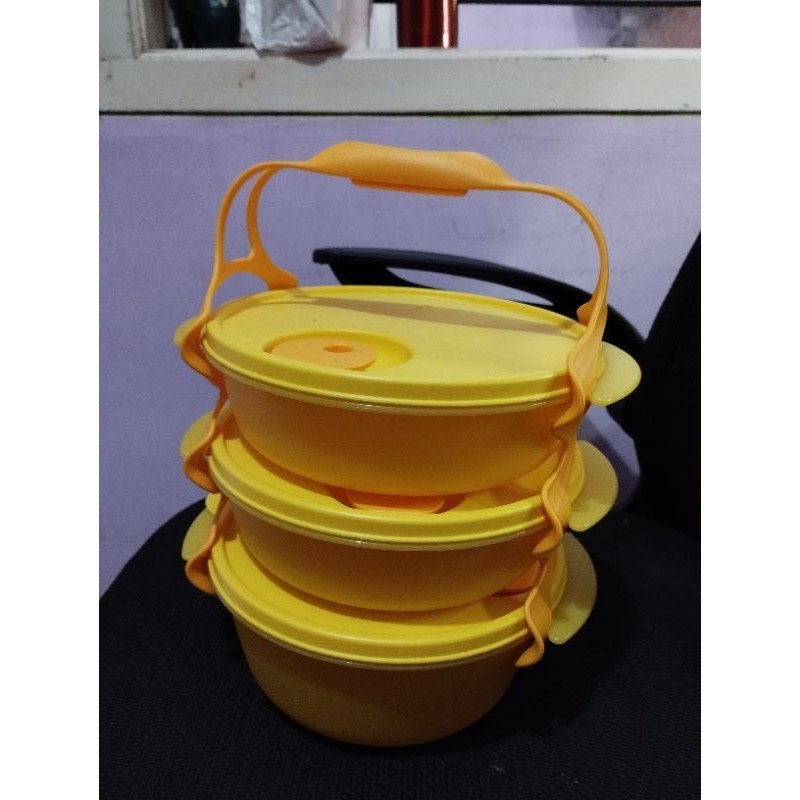 Rantang Bulat Tupperware Carry All Bowl