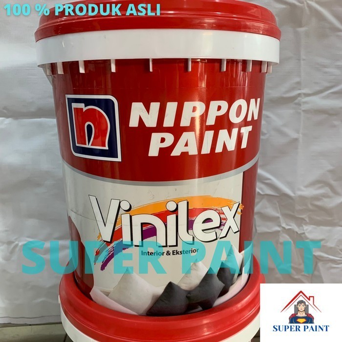 Terlaris Cat Tembok Interior Vinilex Kembang Pastel Warna Putih 300 Ukuran 25Kg Promo Terbaru