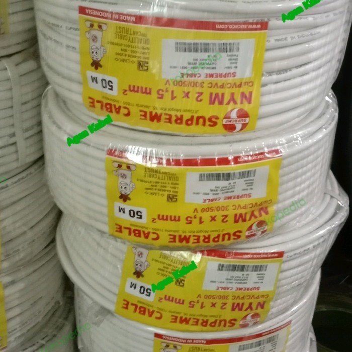 kabel nym 2x1.5 supreme 50m/roll