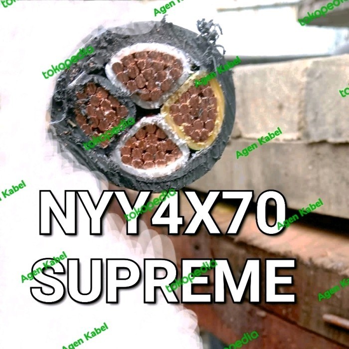 NYY 4x70 mm SUPREME / KABEL TUFUR 4 x 70 / KABEL LISTRIK 4x70 mm SP