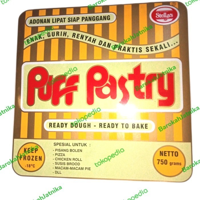 

Terbaru Puff Pastry Kulit Pastry 750 Gr Promo Terlaris