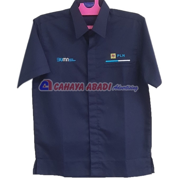 Terbaru Kemeja Bumn Pln Seragam Bumn Pln Navy Promo Terlaris