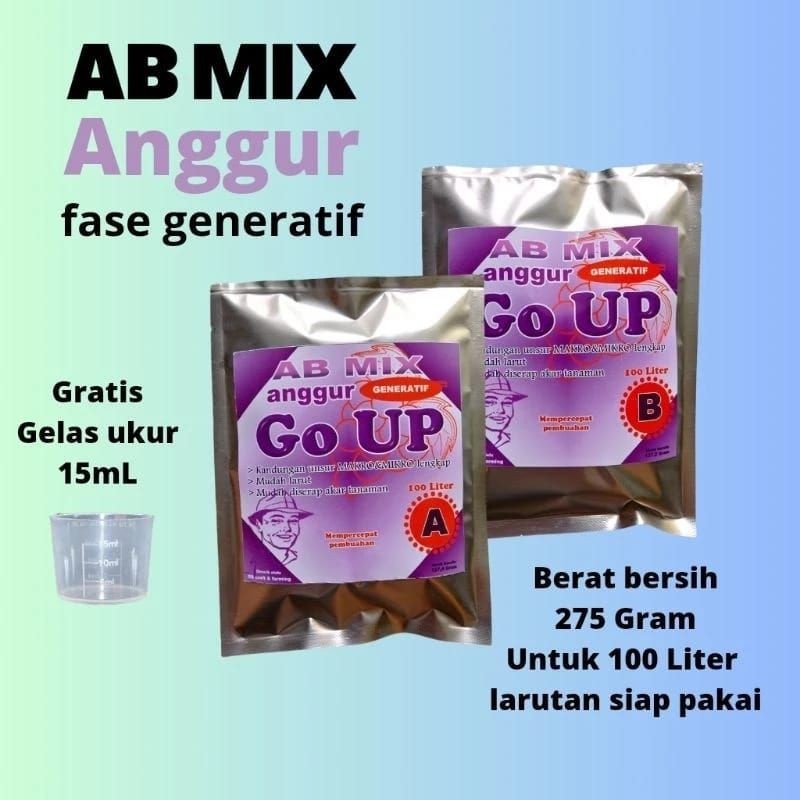 AB MIX ANGGUR GENERATIF / FASE PEMBUAHAN ( serbuk 276gr )
