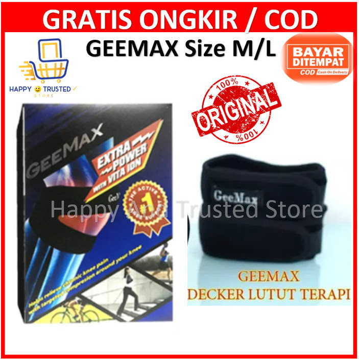 Termurah Deker Terapi Kesehatan Lutut Geemax - Dekker Gee Max Decker- Original