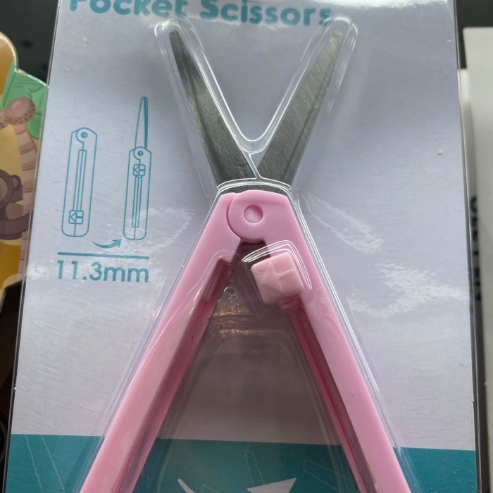 

Gunting Saku Gunting Pocket Gunting Lipat Kecil Pink Best