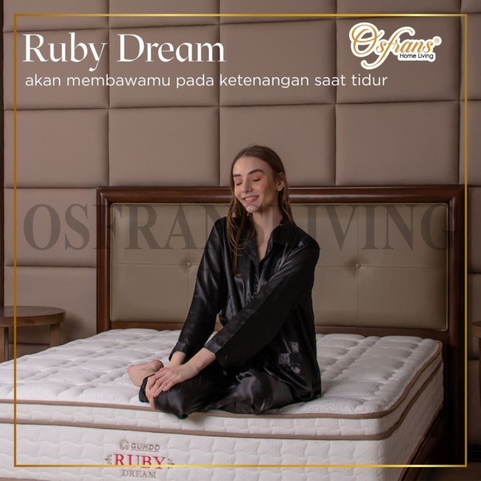 Guhdo Springbed Latex Ruby Dream - 160x200 - Hanya Kasur / Mattress - 160 x 200