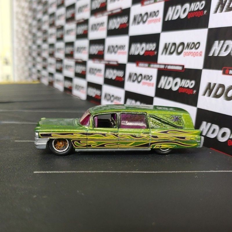 Matchbox 1963 Cadillac Hearse Green 2nd Loose Giftpack 2018