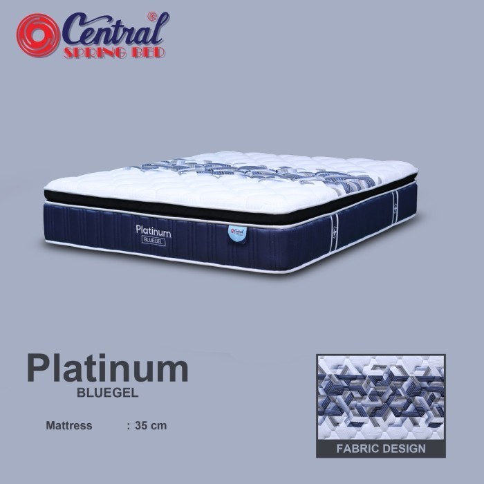 Central Kasur Springbed Platinum - Hanya Kasur - 160x200