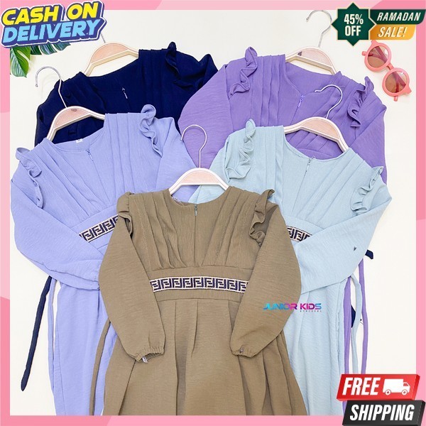 Stelan Ansk Gamiss Bju Idhul Fitri Bajugamis Anak2 Perempuan Umur 11 12 Tahun 2024 Ghamis Ghamis Ana