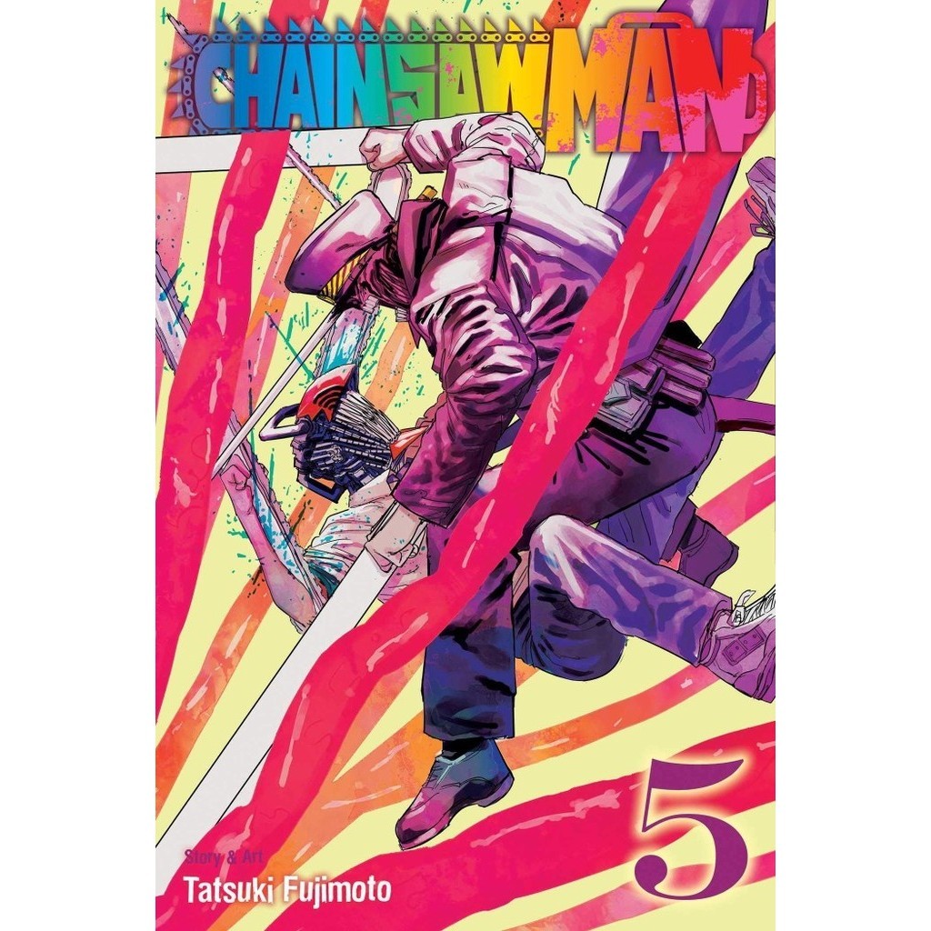 

Chainsaw Man Vol 5 Tp - Tatsuki Fujimoto Manga Komik Import Viz Media