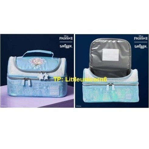 Risti Smiggle Frozen Ii Backpack Lunchbag Hardtop Bottle Original