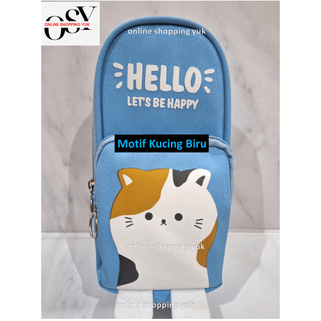 

TEMPAT PENCIL KOREA MOTIF HEWAN ADA KAKINYA LUCU IMUT , KAPASITAS BESAR JUMBO , BAHAN KUAT