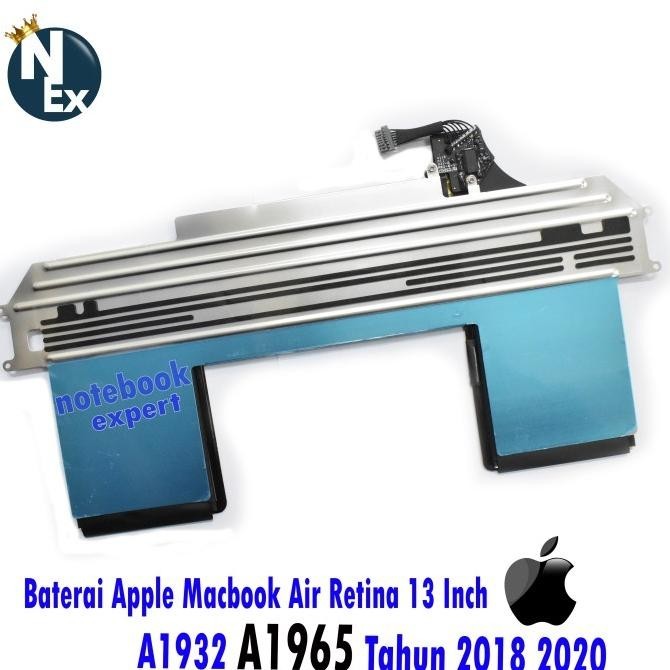 Baterai Apple Macbook Air Retina 13 Inch A1932 A1965 Tahun 2018-2020