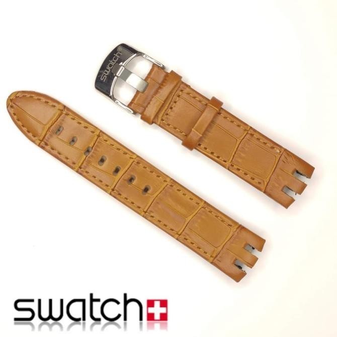 TALI JAM TANGAN SWATCH 21MM LEATHER STRAP TALIJAM 21MM