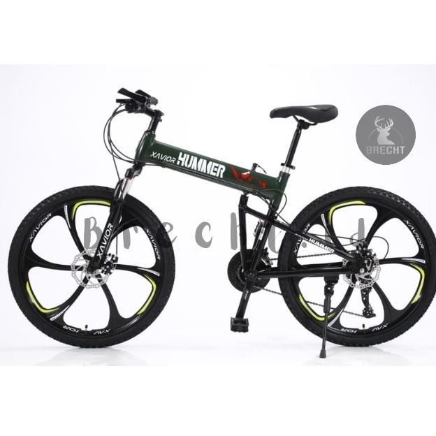 Terlaris Sepeda Lipat Folding Mtb Xavior Hummer 26Inch Promo Terbaru