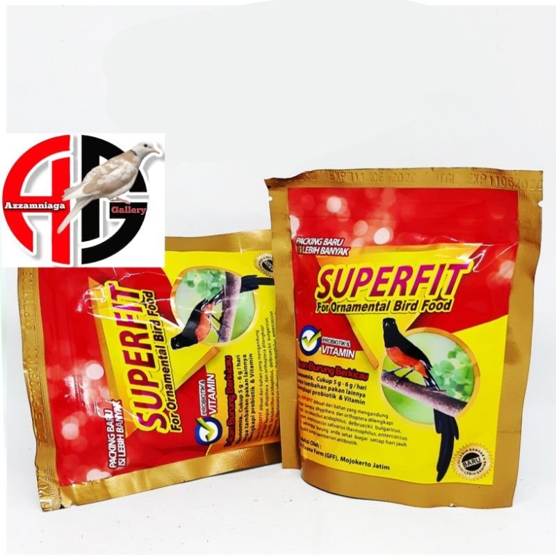 VOER SUPERFIT GOLD RED VOER HIGH PROTEIN PAKAN HARIAN BURUNG MURAI