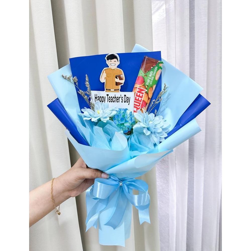 

PROMO MURAH JT - Kado Guru Teachers Day Buket Coklat Silverqueen / Hadiah Terima Kasih