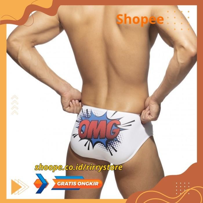 MINI BRIEF CELANA RENANG PRIA BIKINI AD OMG 3 WARNA  / MINI BRIEF CELANA RENANG PRIA BIKINI AD OMG 3