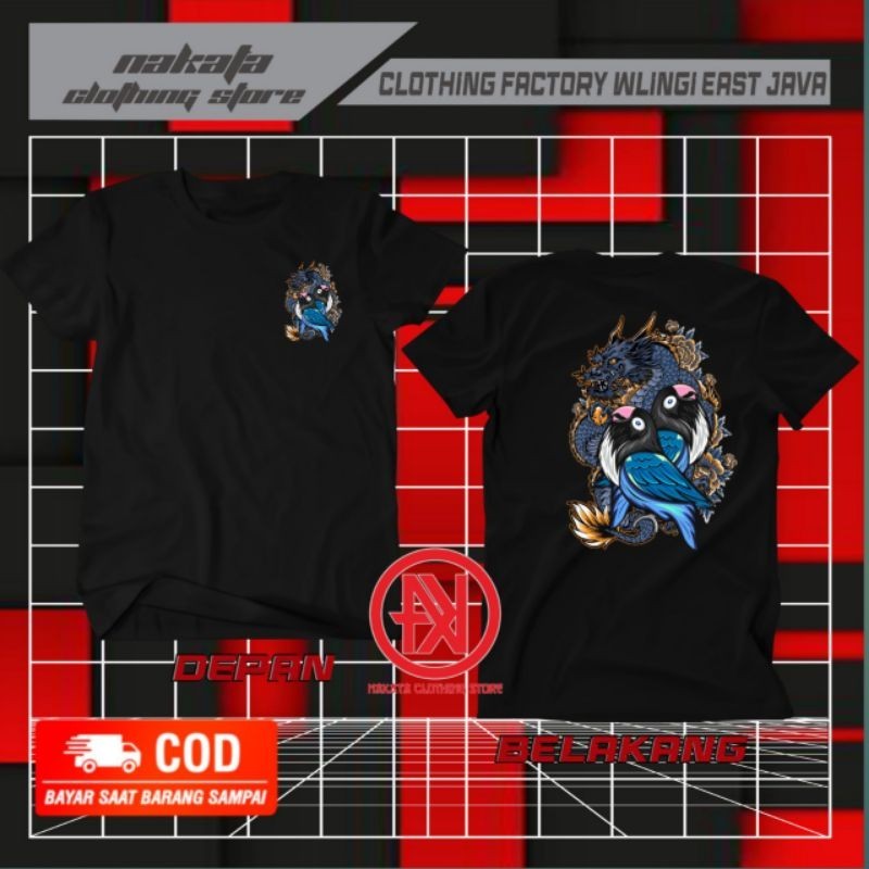 kaos kicau mania Lovebird konslet