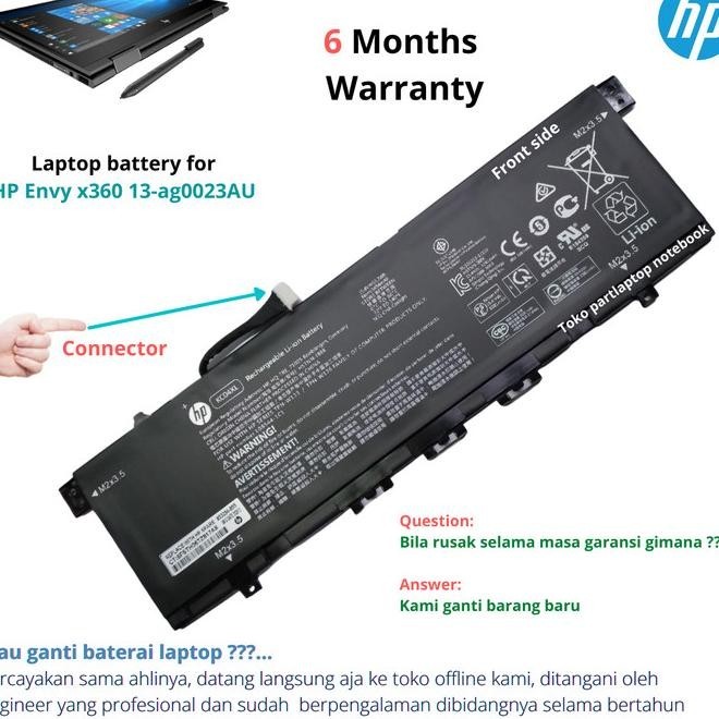 Baterai Hp Envy X360 13-Ag0023Au Laptop Battery