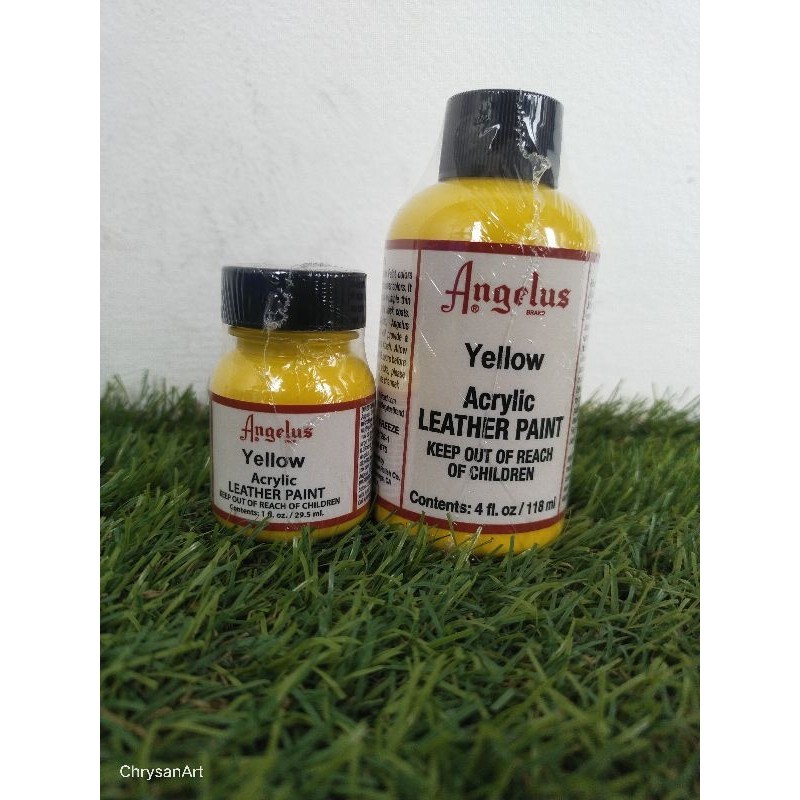 

Angelus Leather Paint/Cat Kulit Warna YELLOW/Warna Kuning ORIGINAL