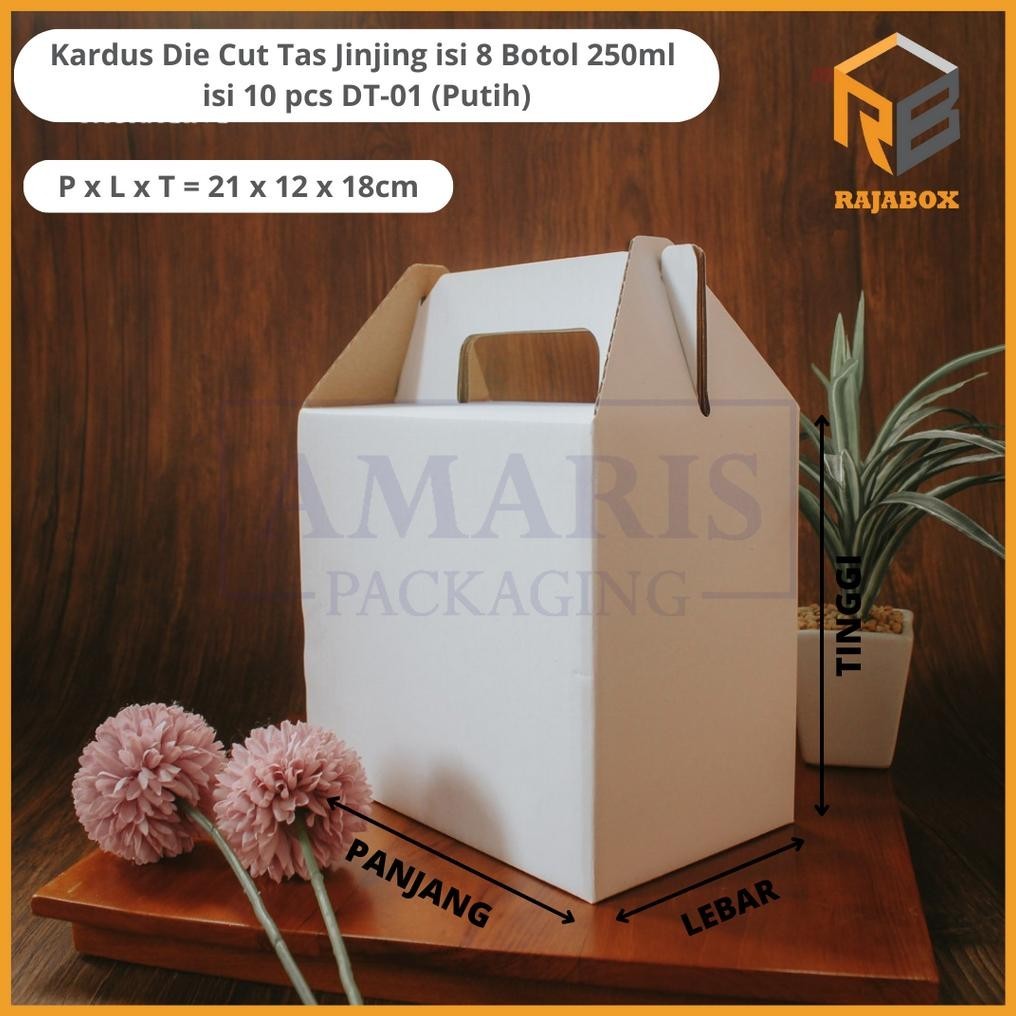 

Spesial Kardus Die Cut Tas Jinjing Isi 10 Pcs DT-01 Amaris Packaging