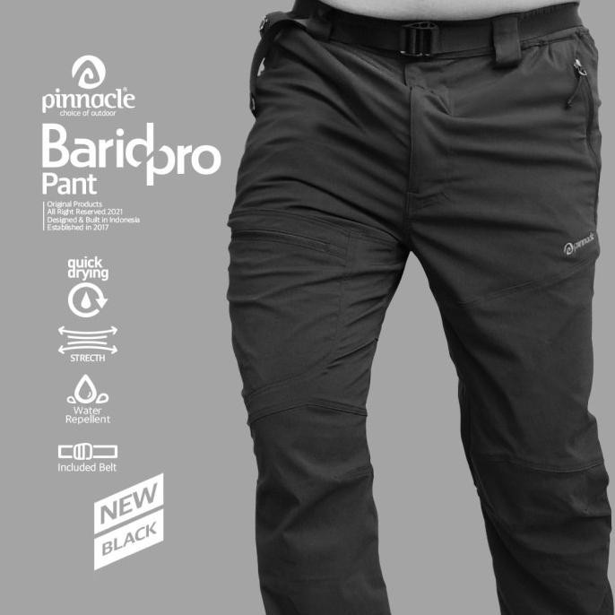 Celana Panjang Long Pants Quickdry Stretch Pinnacle Seri Barid Pro