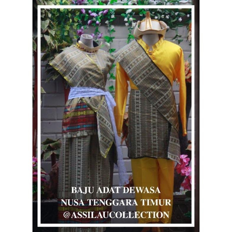 BJA pakaian tradisional NTT//adat tradisional NTT//baju adat NTT