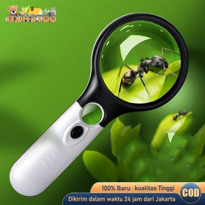 

Terlaris Kaca Pembesar Led Magnifier Dengan Lampu Membaca Magnifying Glass Promo Terbaru