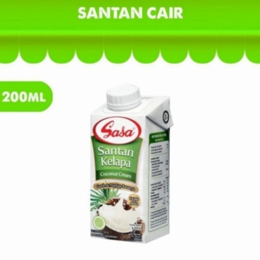 

Sasa Santan Kelapa 200ml